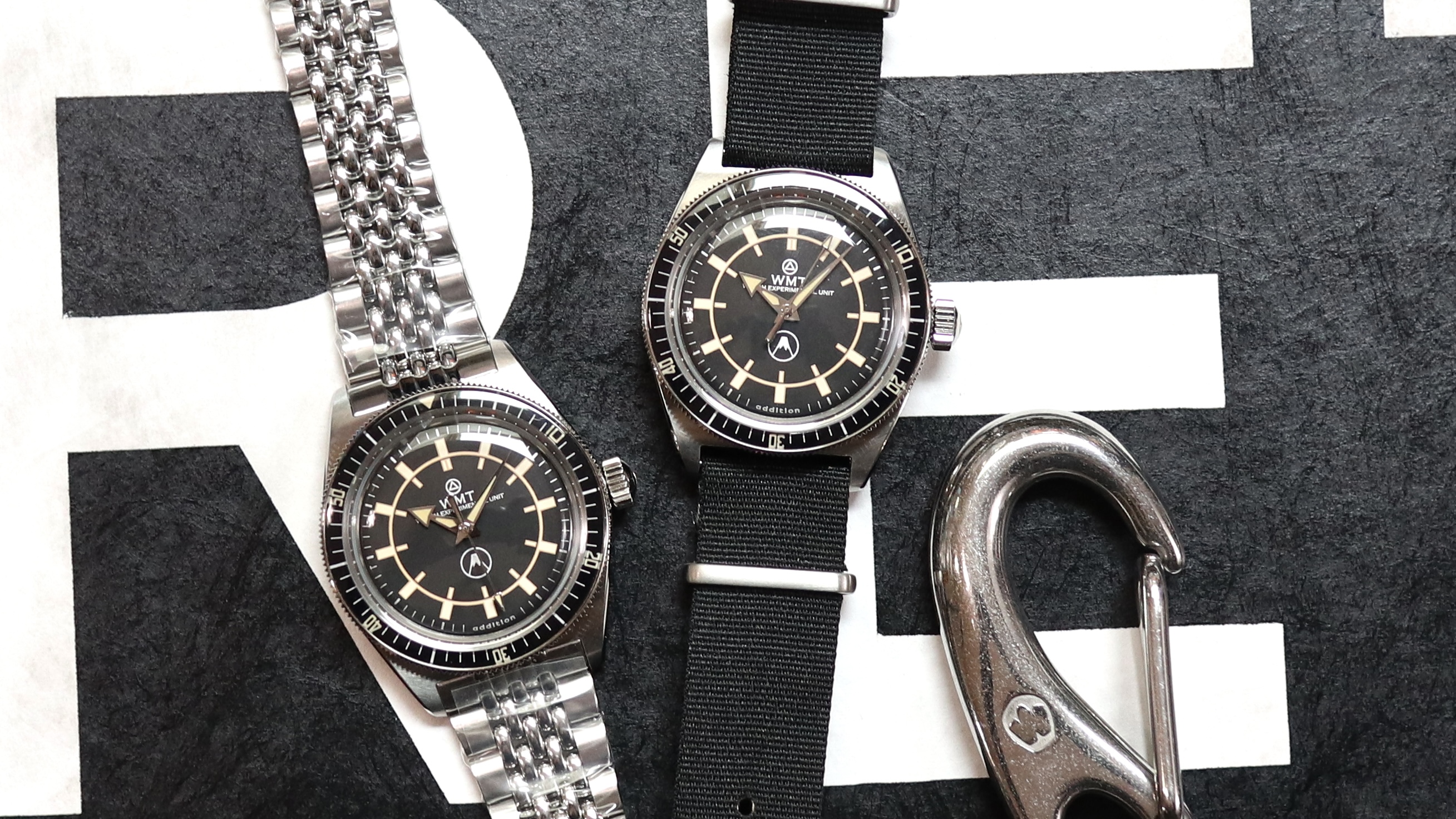 WMT WATCH】 MT.Fuji / Navy Diver Aged / 5Links Bracelet 02 Flat