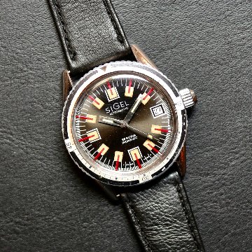 【SIGEL】Vintage Diver / 腕時計 メンズ おしゃれ ブランド 人気 30代 40代 50代 60代 おすすめ プレゼント画像