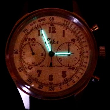 【ESKA】Vintage Chronograph / 腕時計 メンズ おしゃれ ブランド 人気 30代 40代 50代 60代 おすすめ プレゼント画像