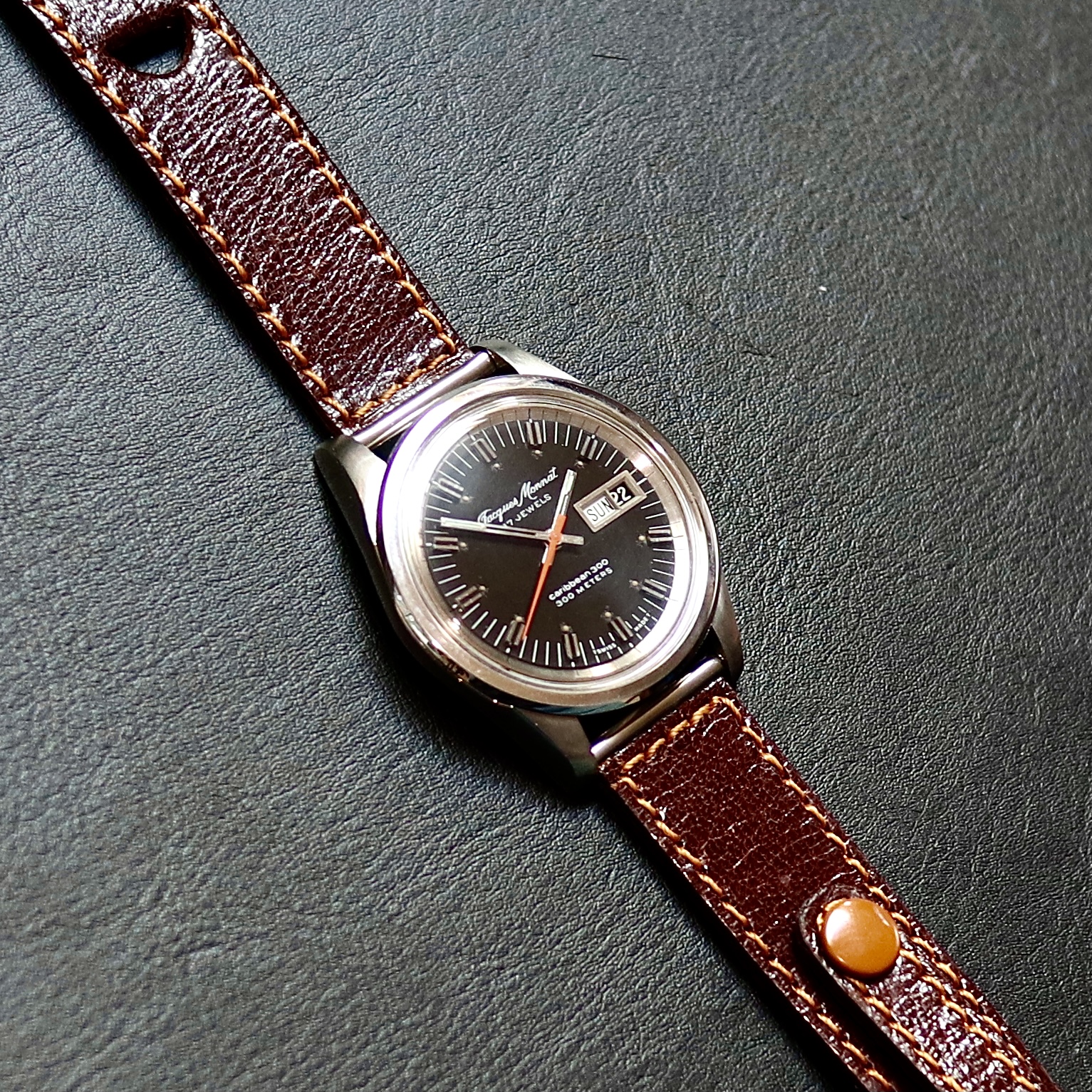【Jacques Monnat】Caribbean300 Vintage / 腕時計 メンズ おしゃれ ブランド 人気 30代 40代 50代 60代 おすすめ プレゼント画像