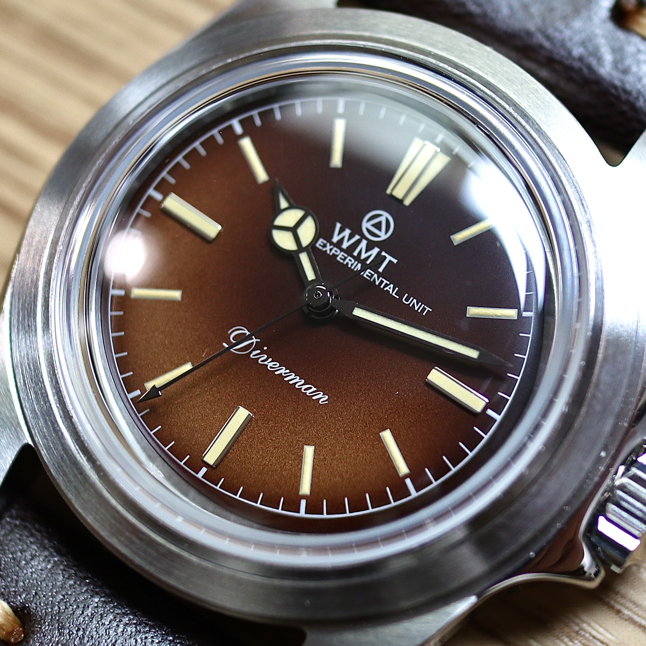 【WMT WATCH】R.M 1950 MKⅡ/ Diverman Tropical Chocolate Leather / 腕時計 メンズ おしゃれ ブランド 人気 30代 40代 50代画像