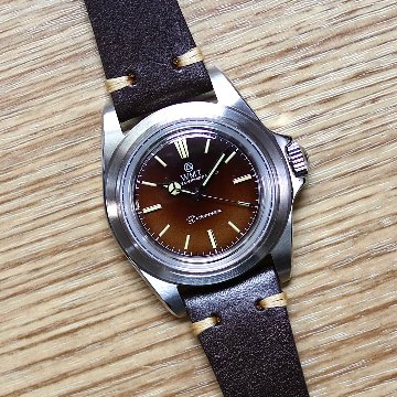 【WMT WATCH】R.M 1950 MKⅡ/ Diverman Tropical Chocolate Leather / 腕時計 メンズ おしゃれ ブランド 人気 30代 40代 50代画像