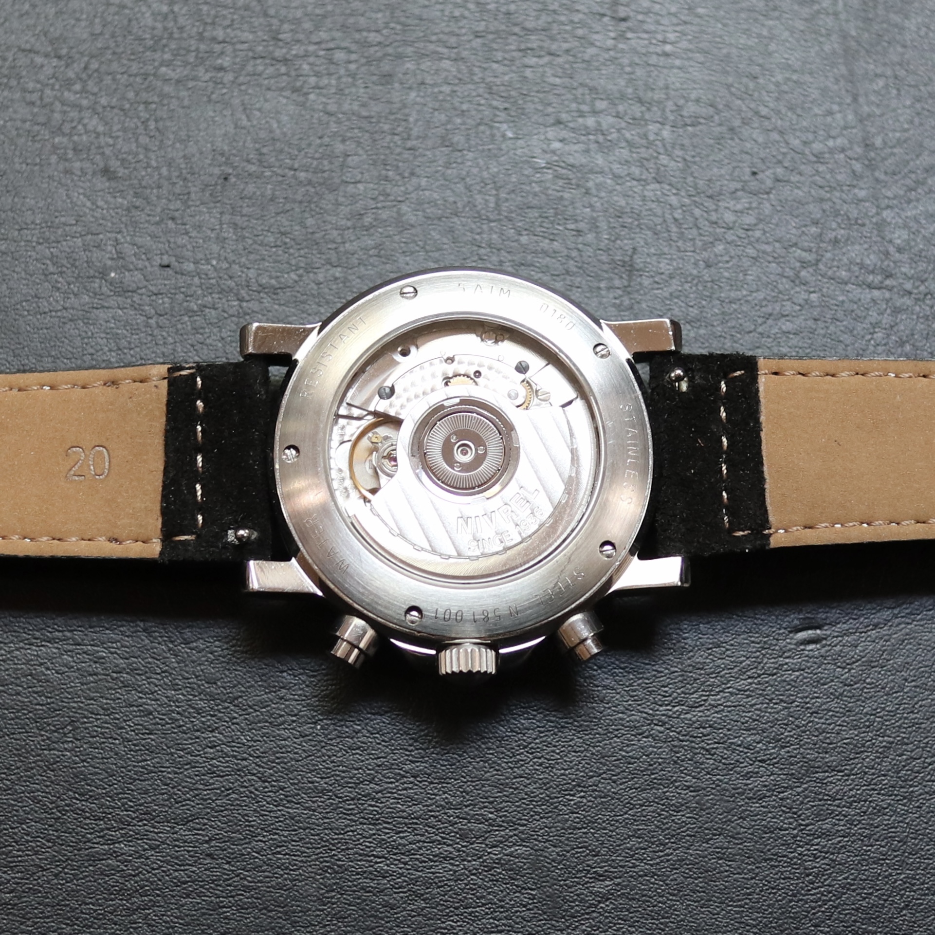 【NIVREL】Chronograph N581.001 / 腕時計 メンズ おしゃれ ブランド 人気 30代 40代 50代 60代 おすすめ プレゼント画像