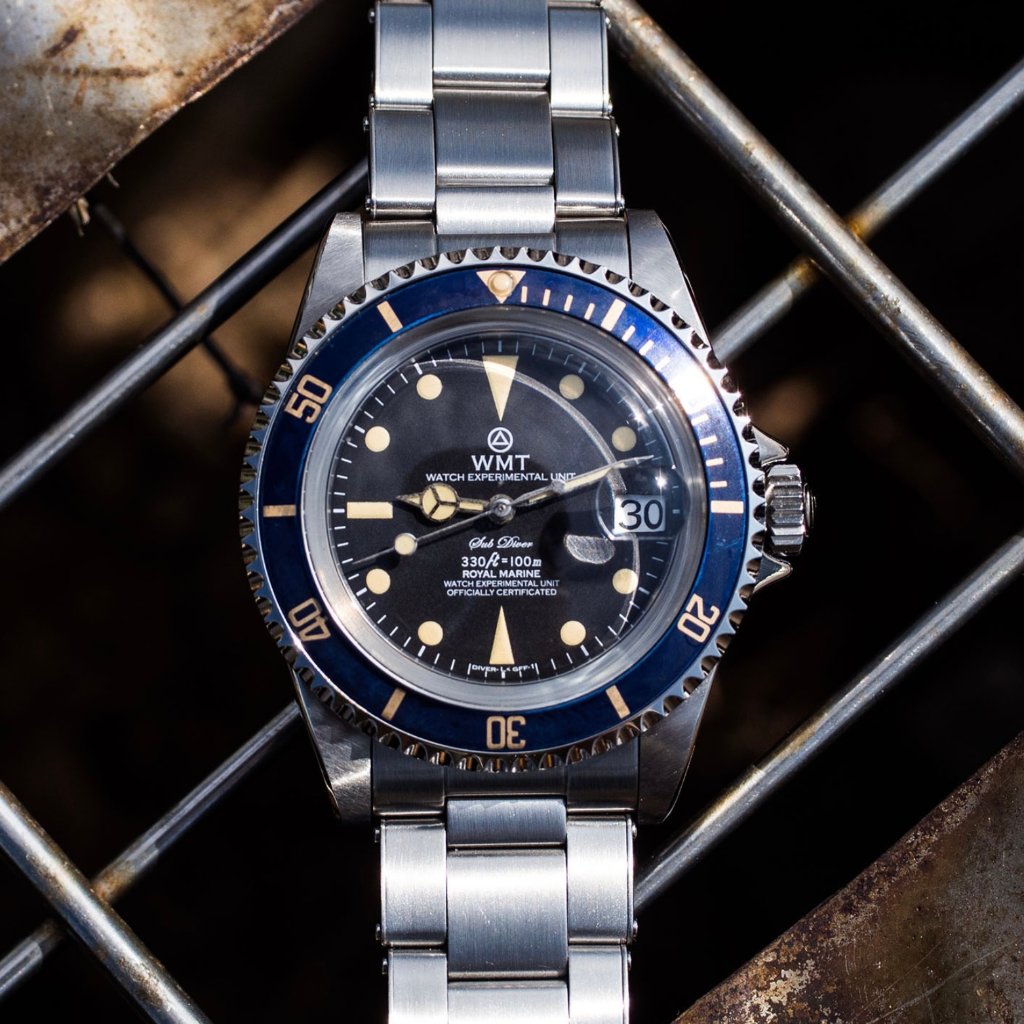 WMT WATCH】Royal Marine - Subdiver / Blue Bezel Edition|創作品