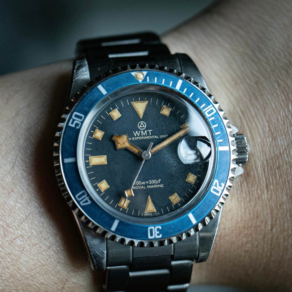 wmt ロイヤルマリン royal marin ブルーベゼル - 腕時計(アナログ)