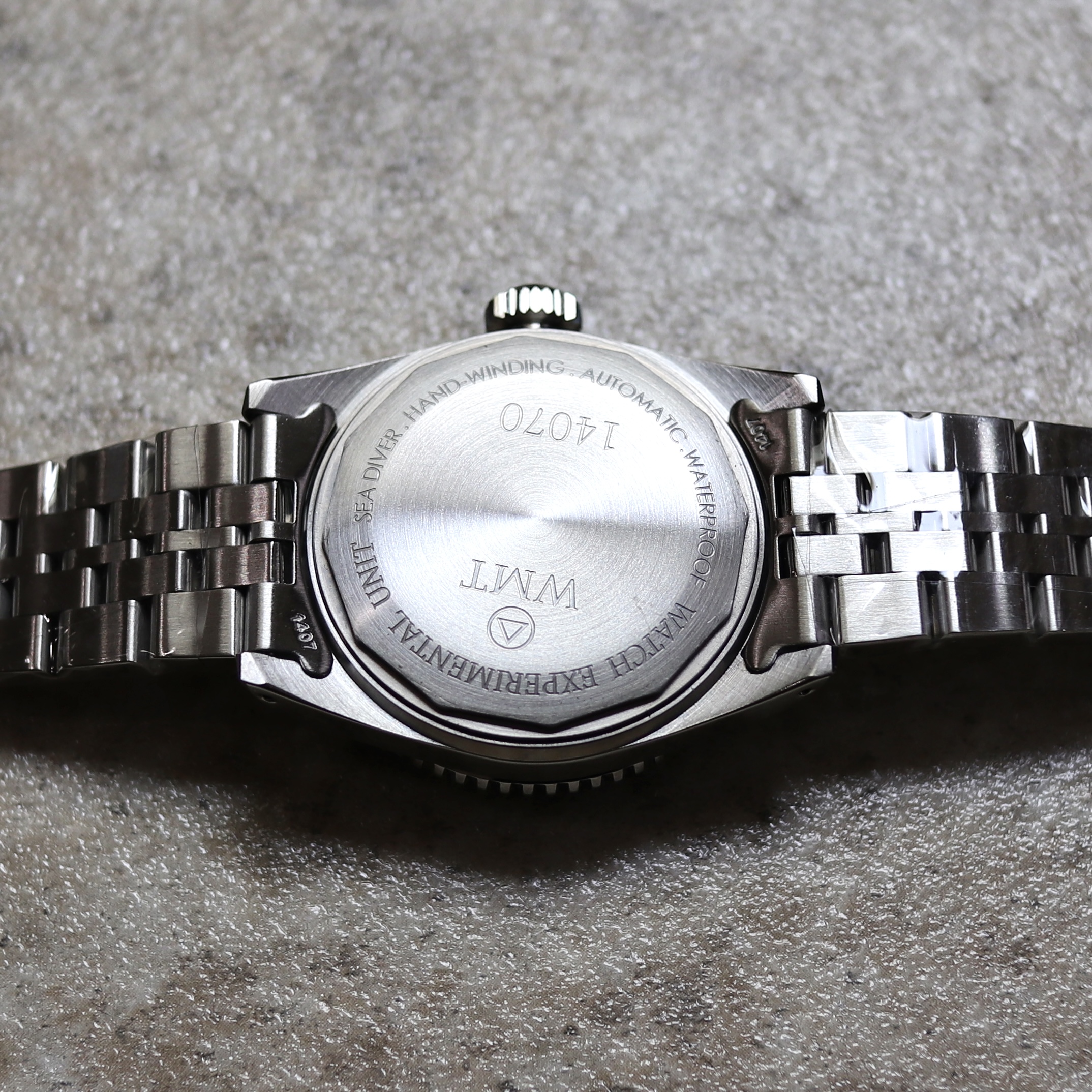 【WMT WATCH】 MT.Fuji / Navy Diver Aged / 5Links Bracelet 02 / 腕時計 メンズ おしゃれ ブランド 人気 30代 40代 50代画像
