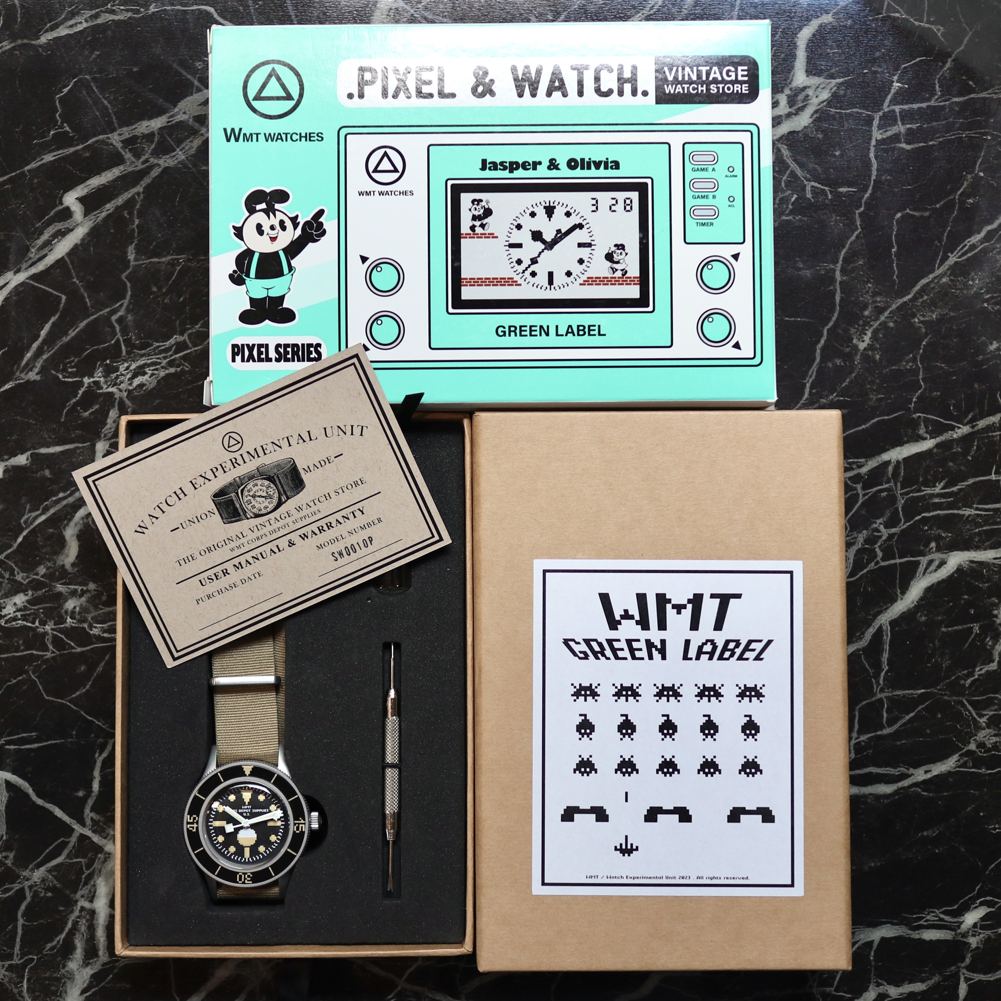 【WMT WATCH】SW0010P / Pixel Art Seriesの画像