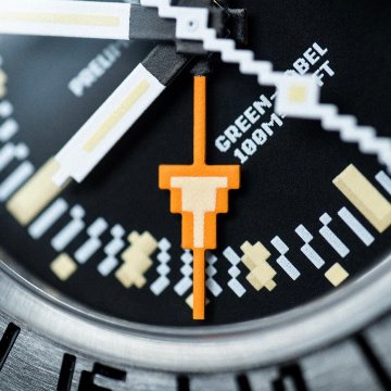 【WMT WATCH 】EB0010PG  / Pixel Art Series / Green - Labelの画像