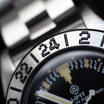 【WMT WATCH 】EB0010PG  / Pixel Art Series / Green - Labelの画像