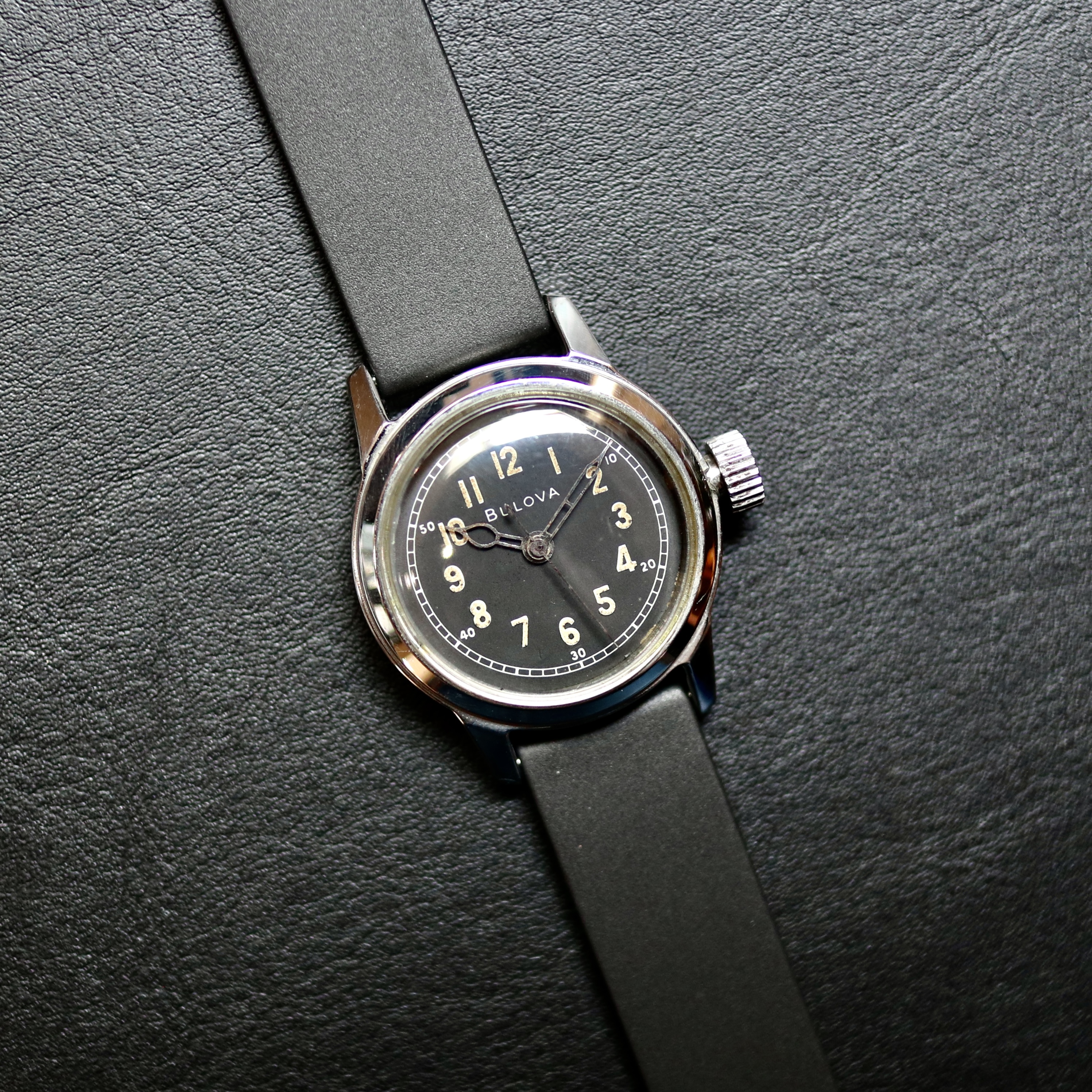 【BULOVA】Vintage military / 腕時計 メンズ おしゃれ ブランド 人気 30代 40代 50代 60代 おすすめ プレゼント画像