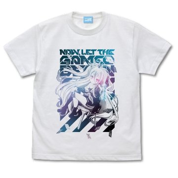 【XLサイズ】ノーゲーム・ノーライフ 描き下ろし「白」Tシャツ ASCIENTE!Ver./WHITE-XL画像