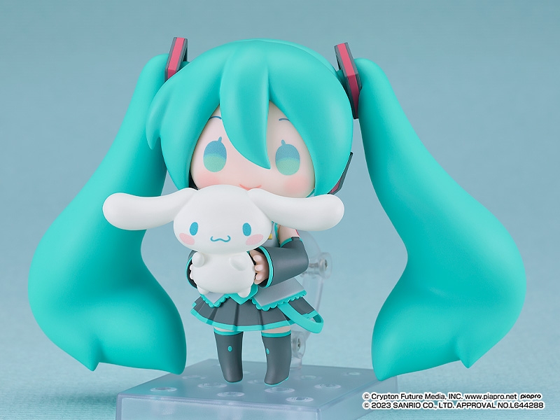 ねんどろいど 初音ミク×シナモロール 初音ミク シナモロールコラボVer.の画像