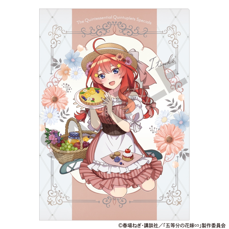 五等分の花嫁 シングルクリアファイル 中野五月 ピクニックの画像