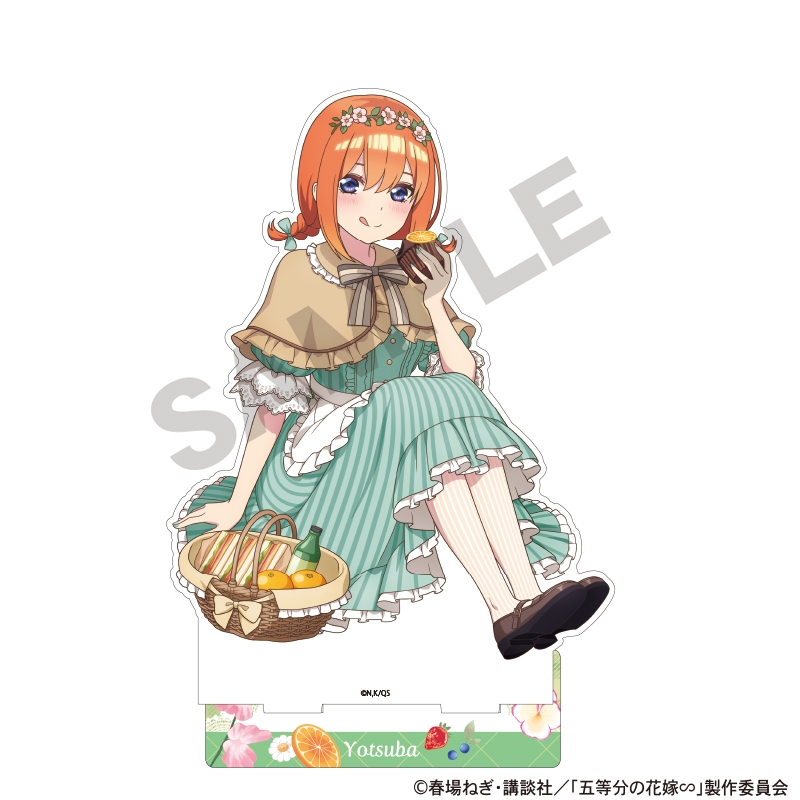 五等分の花嫁 BIGアクリルスタンド 中野四葉 ピクニックの画像