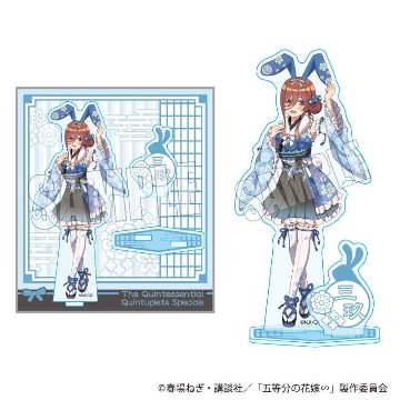 アクリルスタンド 五等分の花嫁∽/中野 三玖 和装バニーver.の画像