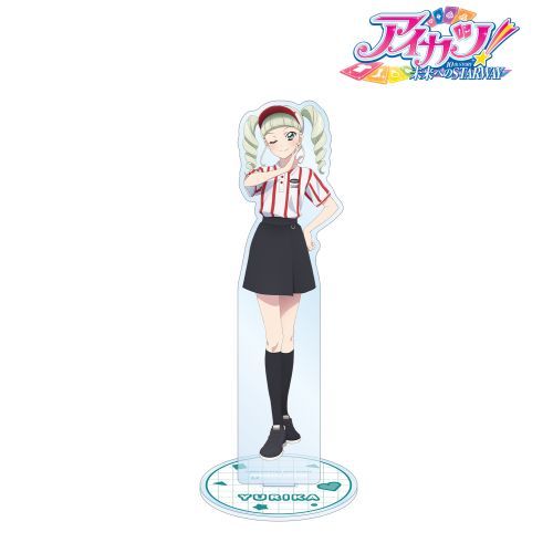 アイカツ！ 10th STORY ～未来へのSTARWAY～ 描き下ろし 藤堂ユリカ ROUND1ver. BIGアクリルスタンドの画像