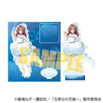 アクリルスタンド 五等分の花嫁∽/中野 三玖 くらげドレスver.の画像