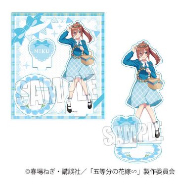 アクリルスタンド 五等分の花嫁∽/中野 三玖 ピクニックver.の画像