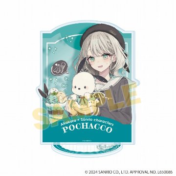 アクリルスタンド「赤倉×はぴだんぶい」34/ポチャッコ（コラボイラスト）の画像