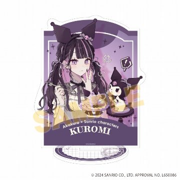 アクリルスタンド「赤倉×サンリオキャラクターズ」31/クロミ（コラボイラスト）の画像