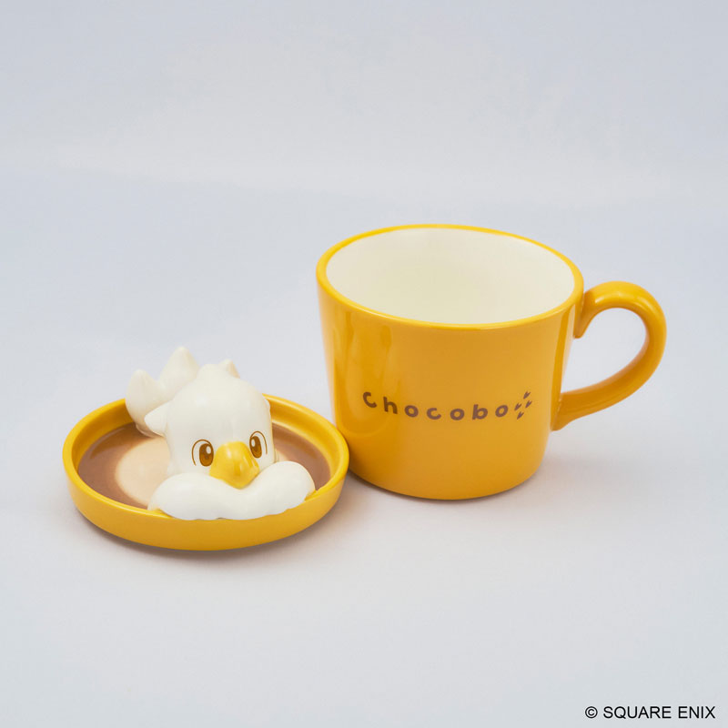 ファイナルファンタジー ラテアートフィギュアマグカップ チョコボの画像
