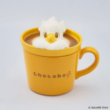 ファイナルファンタジー ラテアートフィギュアマグカップ チョコボの画像