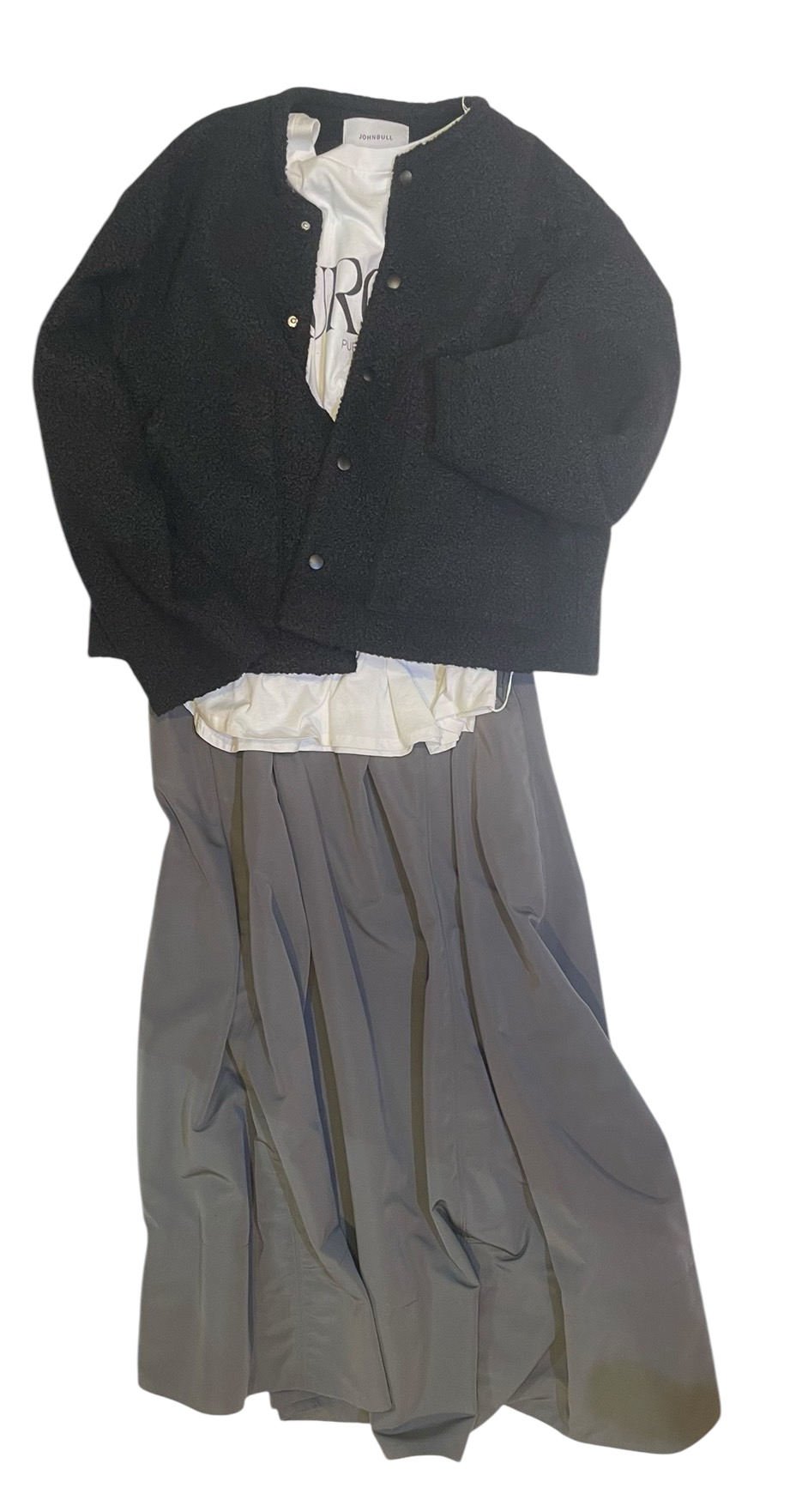 Johnbull(ジョンブル) ボアカーディガン（WOMENS）の画像