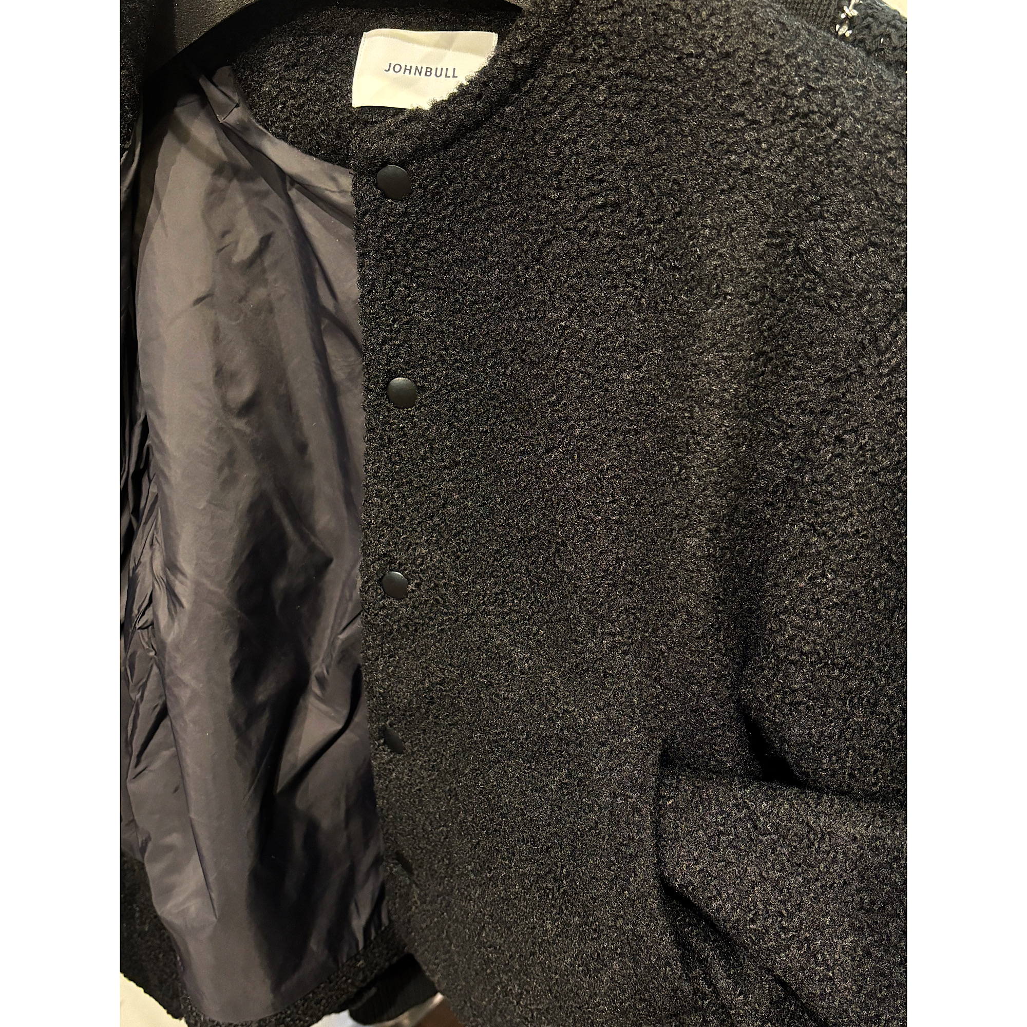 Johnbull(ジョンブル) ボアカーディガン（WOMENS）の画像