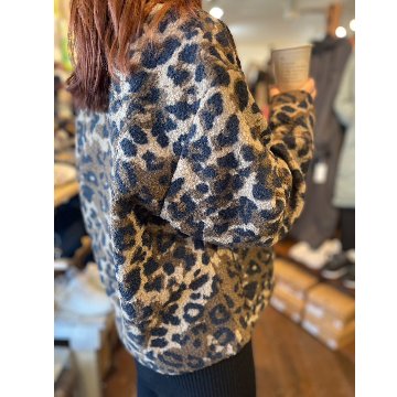 Johnbull(ジョンブル) ボアカーディガン（WOMENS）の画像