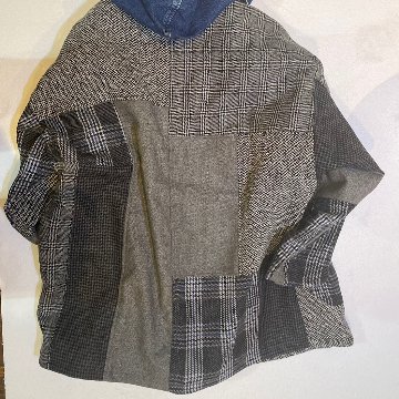 Johnbull(ジョンブル) パッチワークツイードジャケットの画像