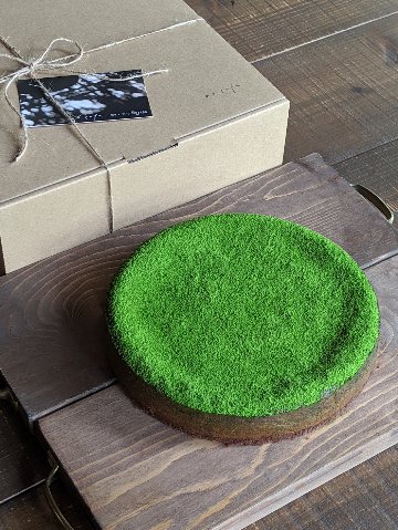 星野抹茶のベイクドチーズケーキ（18㎝）画像