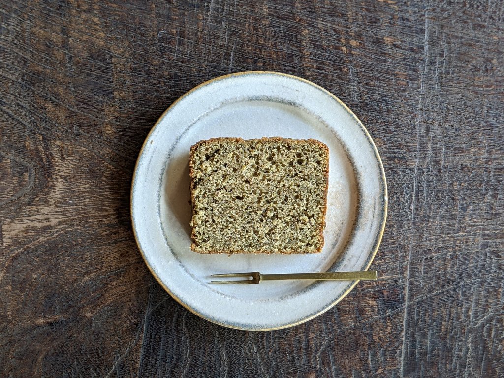＊小麦粉不使用＊八女ほうじ茶のしっとりパウンドケーキの画像