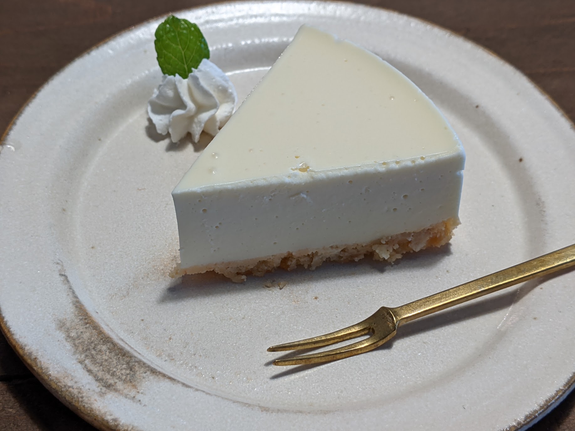ミニサイズ 豆乳のレアチーズケーキ（12㎝）画像