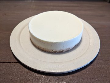 ミニサイズ 豆乳のレアチーズケーキ（12㎝）画像