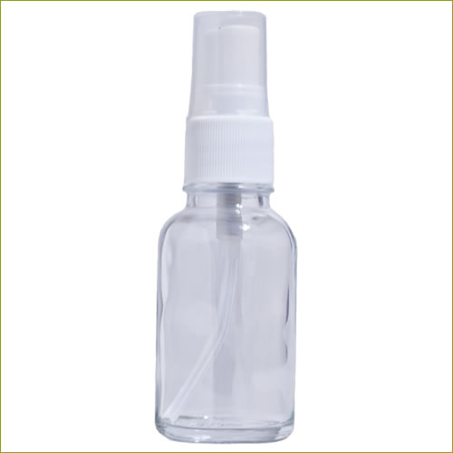 ガラス透明スプレー瓶の画像