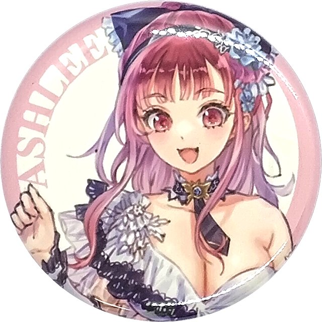 缶バッジB（イラスト：岸田メル先生）の画像