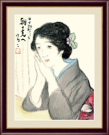日本の名画　竹久夢二   1884~1934画像