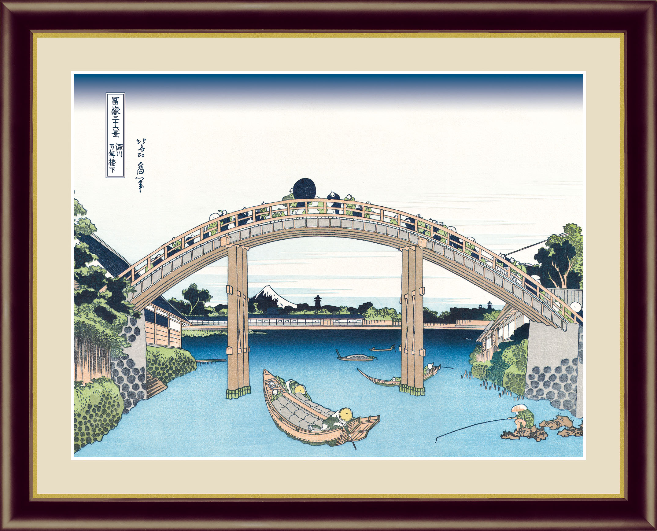 日本の名画　浮世絵  喜多川歌麿画像
