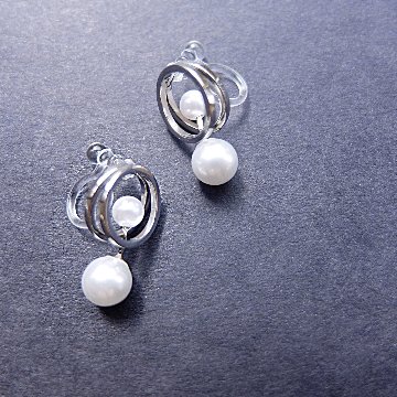 double ring short　-silver- の画像