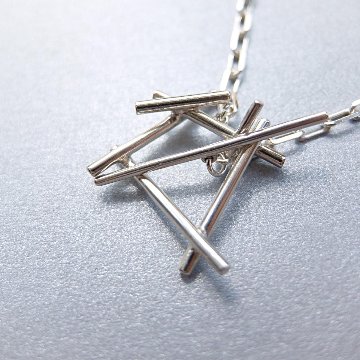 twig necklace　-silver925-の画像