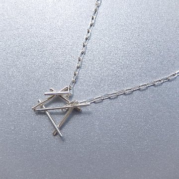 twig necklace　-silver925-の画像