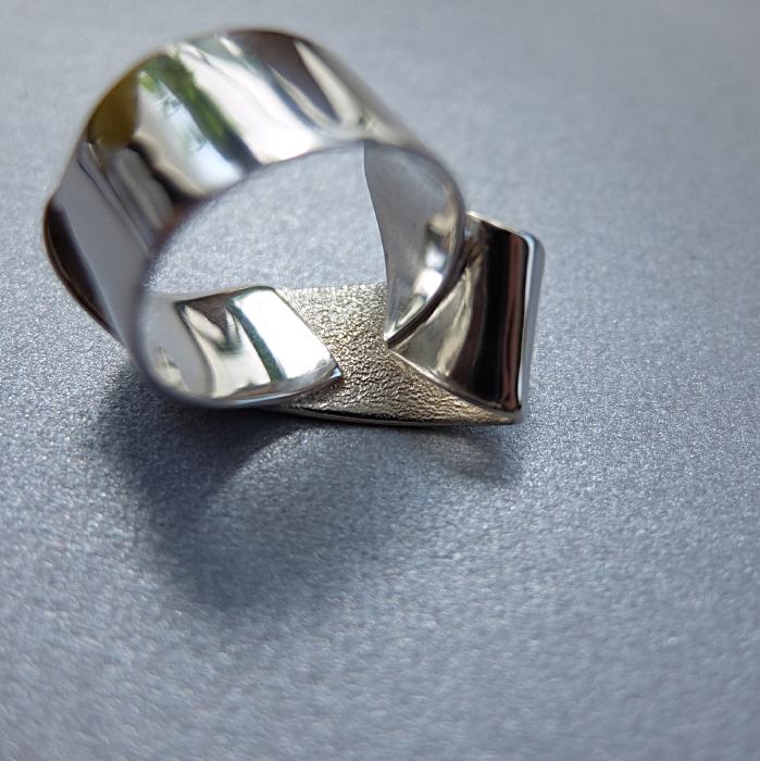 ORIGAMI ring　-silver925-の画像