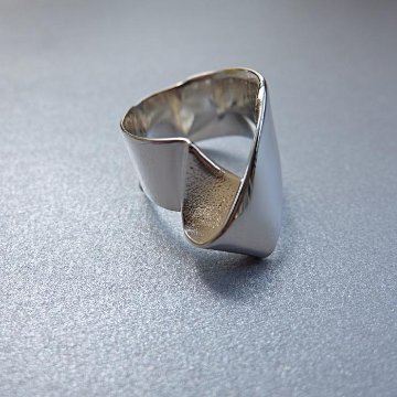 ORIGAMI ring　-silver925-の画像