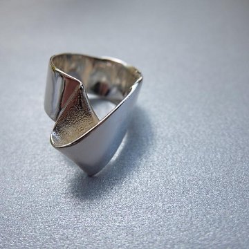 ORIGAMI ring　-silver925-の画像