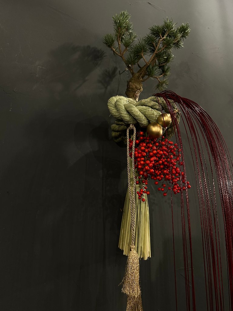 お正月注連縄飾りの画像