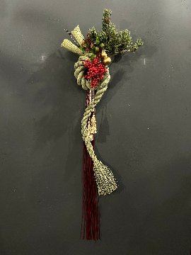 お正月注連縄飾りの画像