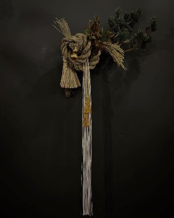 お正月注連縄飾りの画像