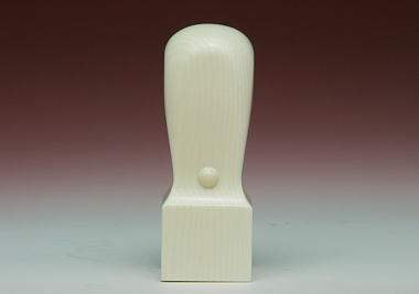 【安心印鑑工房】会社・法人様角印用はんこ：高級象牙の画像