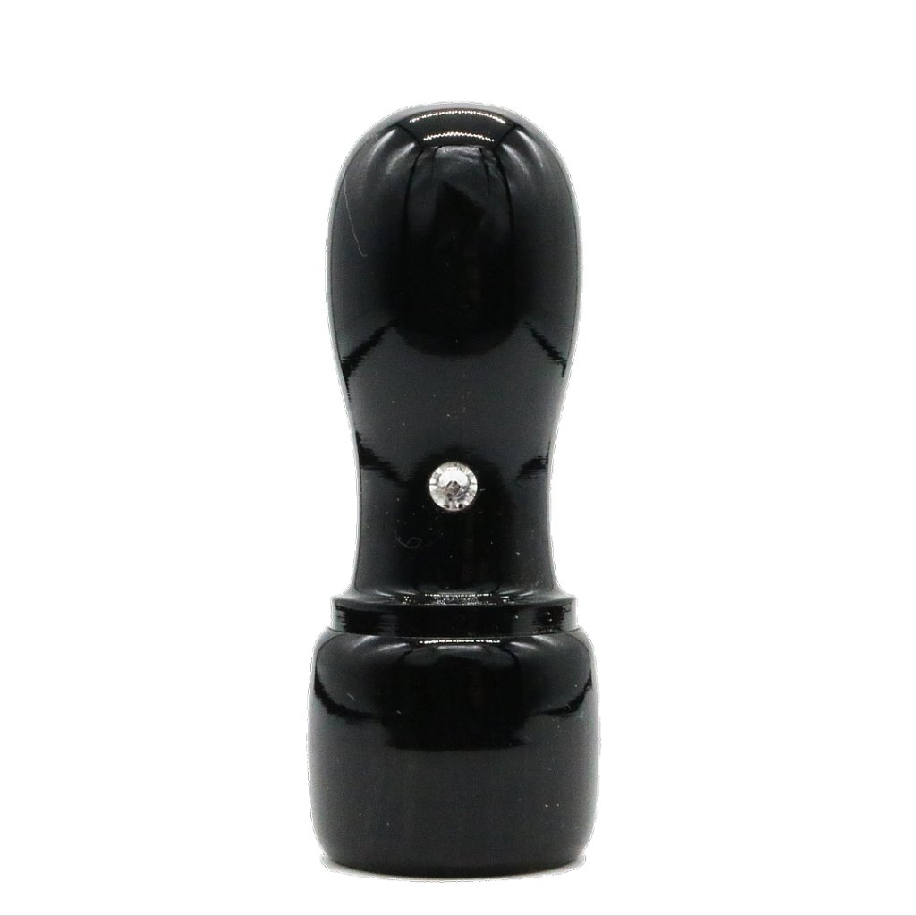 【浅草ハンコ名人会】丸型はんこ：アグニ・ブラック21㍉丸の画像