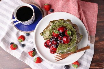 バースデーケーキ　苺あふれるバーム・ド・フリュイの画像